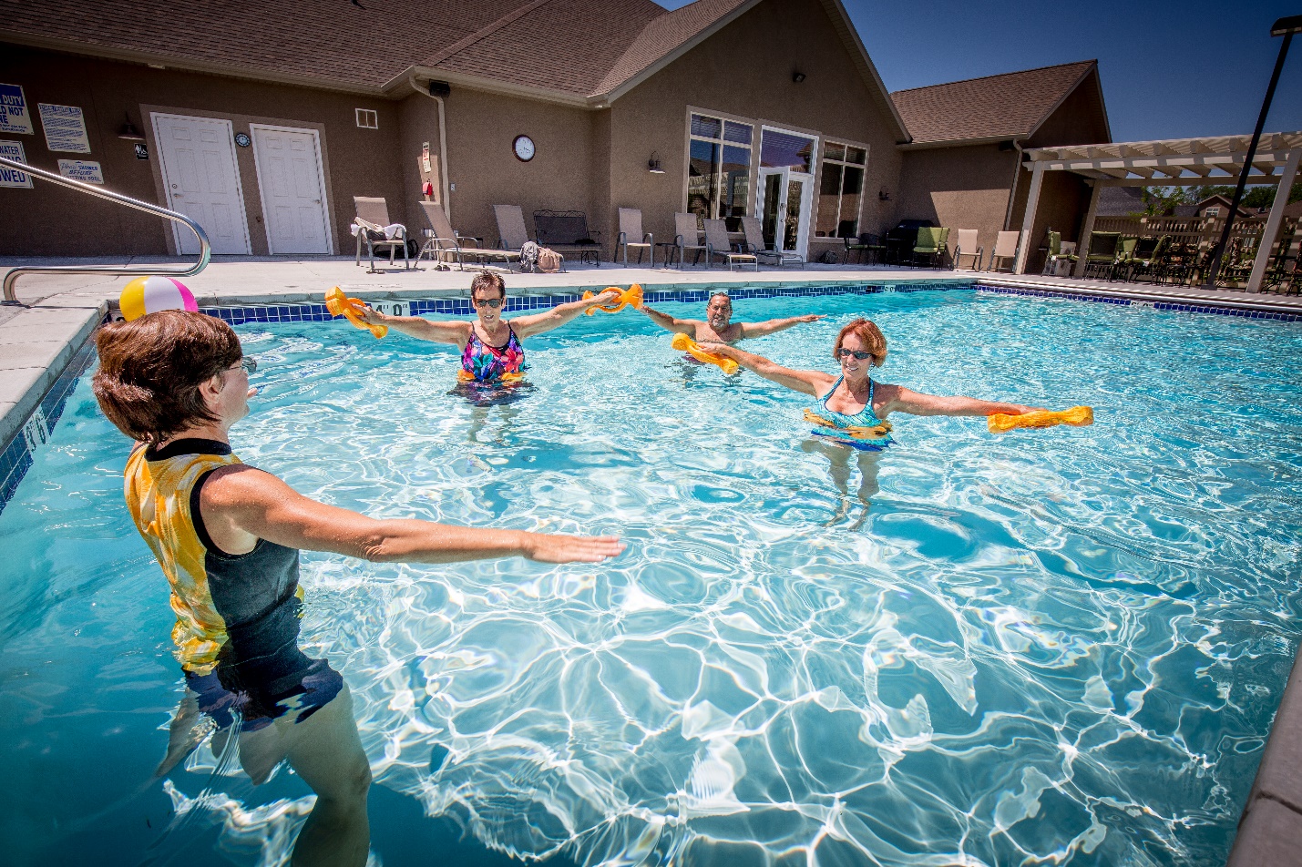 The Swimming Pool Leisure Villas Retirement Communities Utah