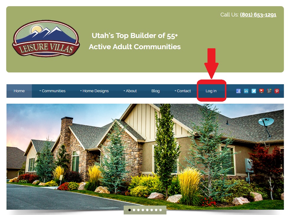 New Customer Portal! Utah Retirement Communities Leisure Villas